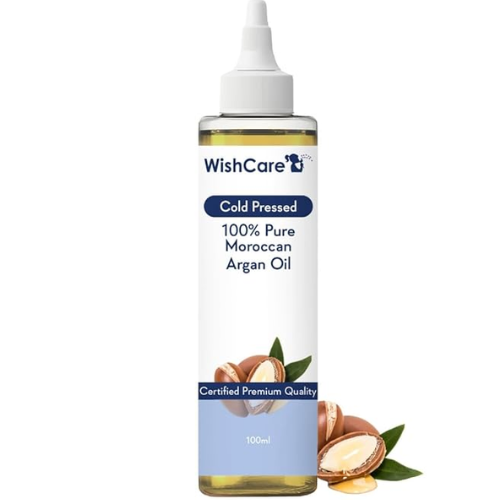 Best Hair Oil for hair growth | WishCare® 100% Pure Cold Pressed & Natural Moroccan Argan Oil