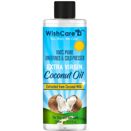 Best Hair Oil for hair growth | WishCare Premium Cold Pressed Extra Virgin Coconut Oil