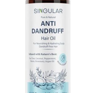How to Maintain an Oily Scalp Without Dandruff: Solutions and Home Remedies with “Singular Anti Dandruff Hair Oil”