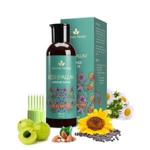 Avimee Herbal Keshpallav Hair Oil for Men & Women: An All-Natural Solution for Hair Growth and Hair Fall Control