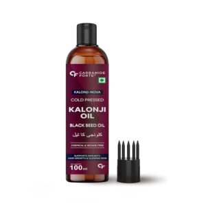 Read more about the article Carbamide Forte Cold Pressed Kalonji Oil for Hair Growth: Pure Black Seed Oil for Hair & Skin