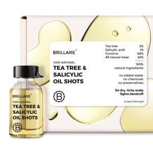 Read more about the article Brillare Tea Tree Hair Oil: The Ultimate Solution for Dry, Itchy Scalp and Dandruff