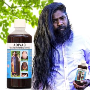 Neelambari Ayurvedic Hair Care Adivasi Neelambari Herbal Hair Oil: Made by Pure Adivasi Ayurvedic Herbs