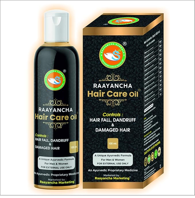 You are currently viewing RAAYANCHA HERBALS Raayancha Hair Care Oil: Your Natural Solution for Hair Fall and Dandruff