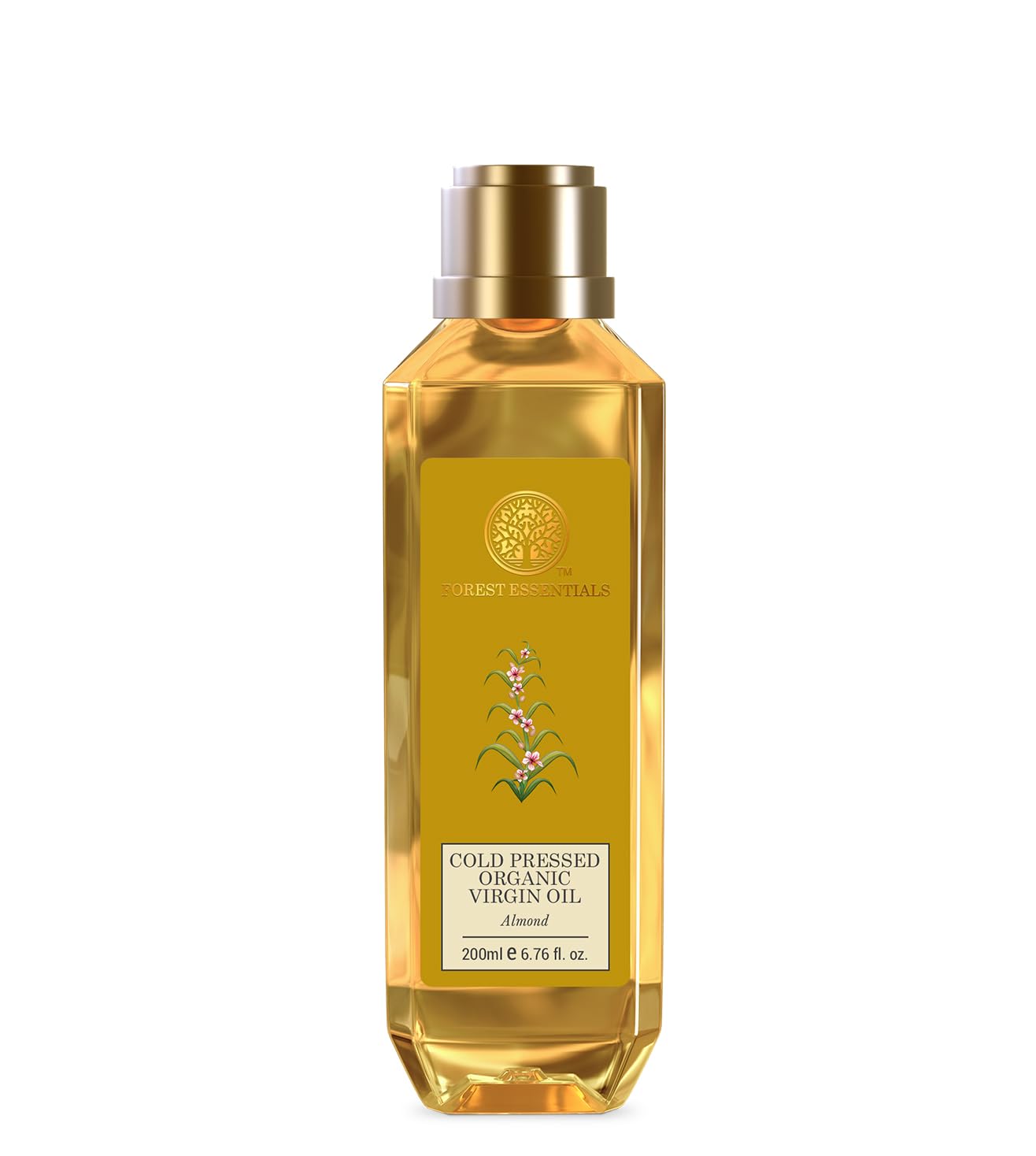 Forest Essentials Cold Pressed Almond Oil: Hair & Skin Elixir