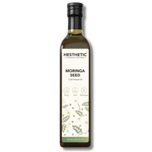 Read more about the article HESTHETIC USDA Certified Organic Virgin Cold Pressed Moringa Seed Oil: A Pure and Natural Solution for Skin and Hair Care