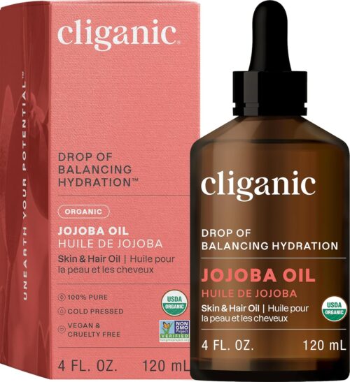 Cliganic USDA Organic Jojoba Oil