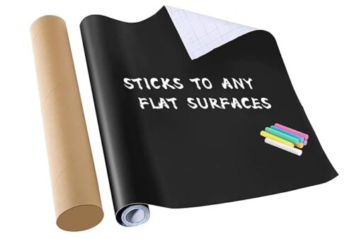 WallDesign Chalkboard Film - Durable, Easy Installation, Customizable Size, Stain-Resistant Surface for Office, Home, Study, Planning, Work